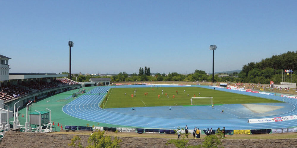 新発田市五十公野公園陸上競技場